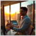 Professional analyzing interactive data dashboards in a high-rise office at sunset highlighting Best Niches for Promoting ModularDS in 2025.