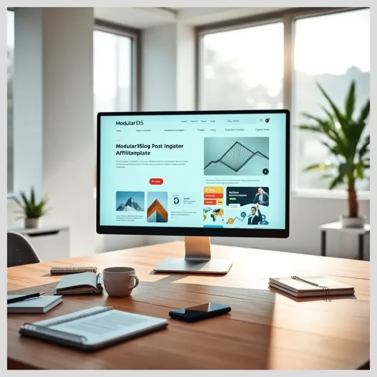modulards blog post templates affiliates