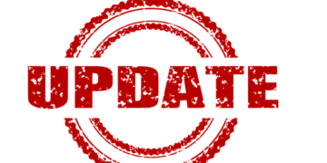 Red circular rubber-stamp graphic with distressed capital letters reading UPDATE, symbolizing maintenance and change — Unlock the Secret: 5 Steps to Effortlessly Automate Website Updates.