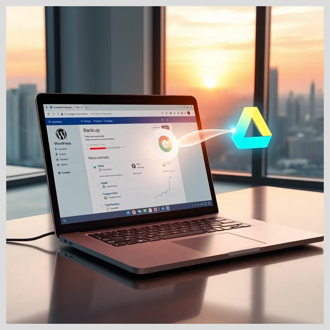 Wordpress backup to google drive