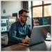 Developer at a desk inspecting WordPress dashboards and code while demonstrating How to Run a WordPress Security Audit for Client Websites.
